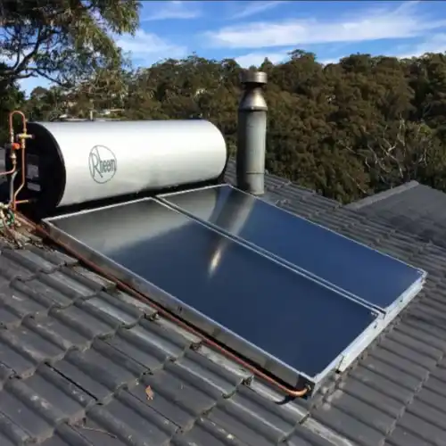 Round Aluminum Solar Water Heater Pump