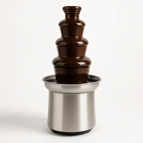 Round Articia Chocolate Fountain Machine 50kg/Hr