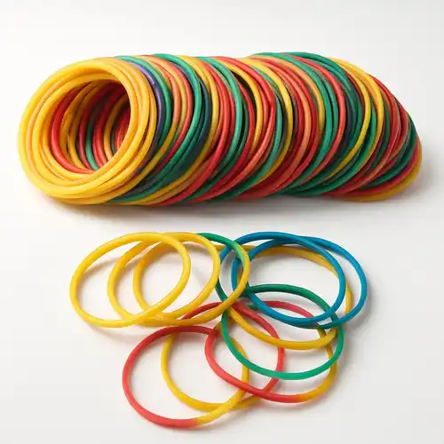 Rubber Band Assortment, 0.5"" - 3"" Inches, 500 Gram Pack