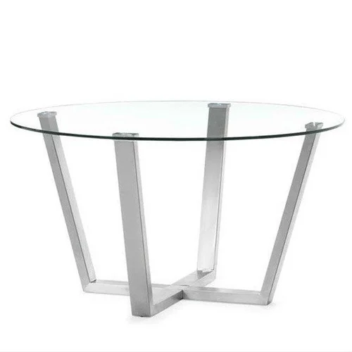 Rudraa Rectangular Steel Cafe Table