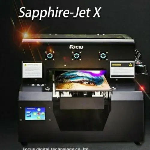 Sapphire-Jet-X 3 Inch Touch UV Printer with Rotary