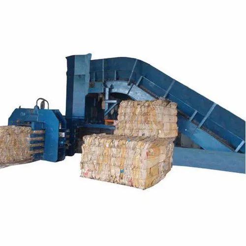 Semi-Auto Paper Compression Machine