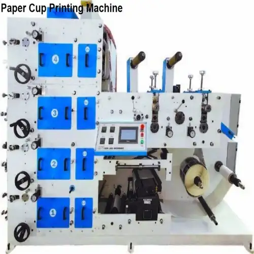 Semi-Automatic Paper Cup Flexo Printer