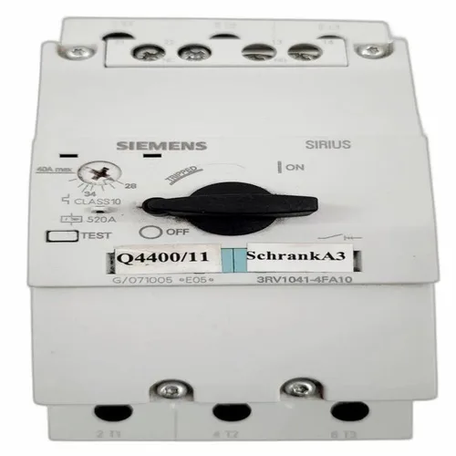 Siemens Motor Protection Breaker