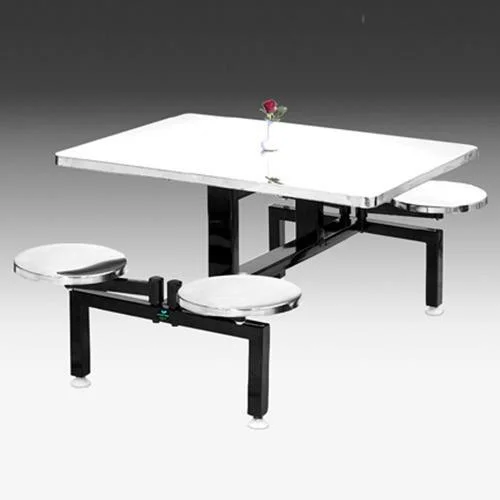 Silver Four Seater Dining Table