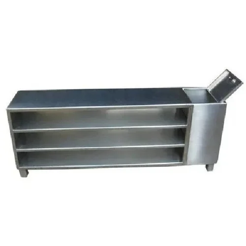 Silver Hospital Crossover Benches