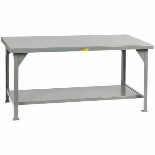 Silver Stainless Steel Workbench
