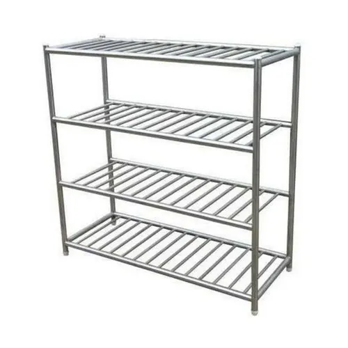Silver Wall Mounted SS Pot Rack
