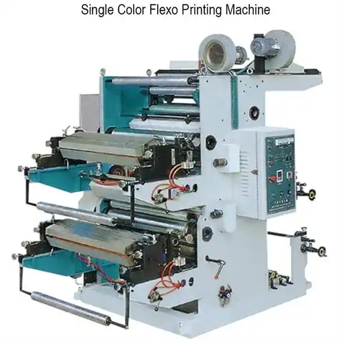 Single Color Flexographic Printing Machine