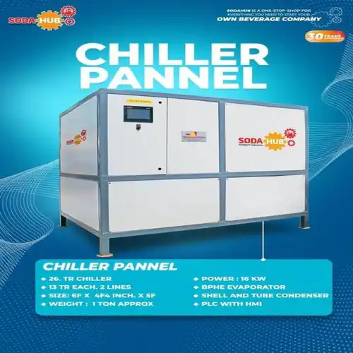 Single Phase SS Chiller Control Panel
