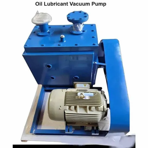 Single Stage Oil Lubricant Vacuum Pump, 5 HP