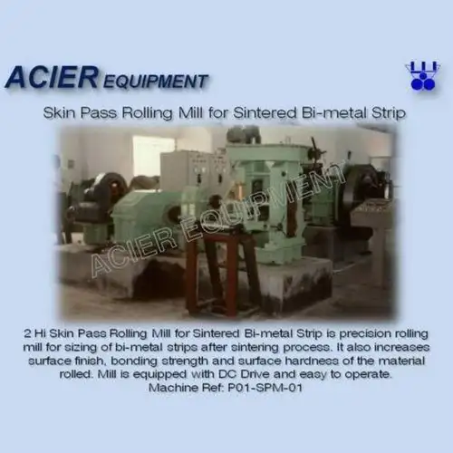 Sintered Bimetal Strip Skin Pass Mill