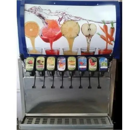 Six Valve Soda Dispenser Machine