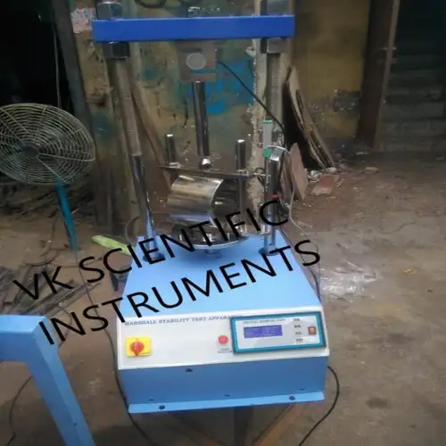 Sky Blue Semi Auto Marshall Test Apparatus