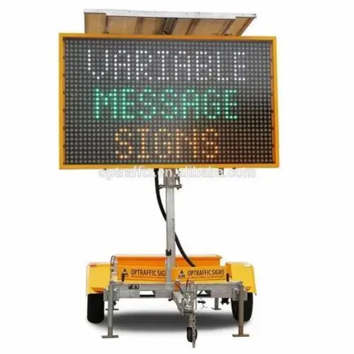 Solar Powered LED Signage