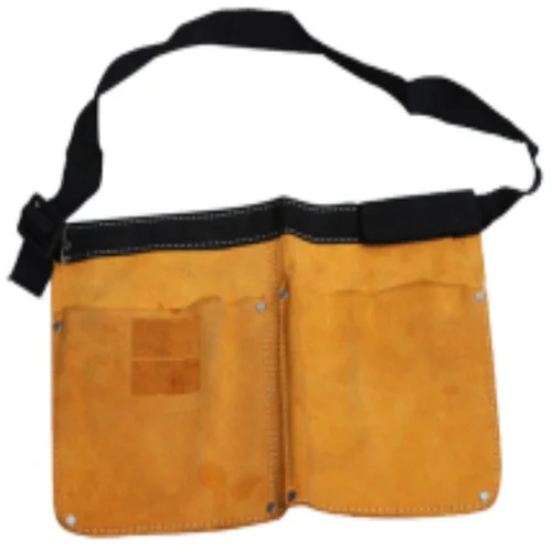 Split Leather Carpenter Nail Bag