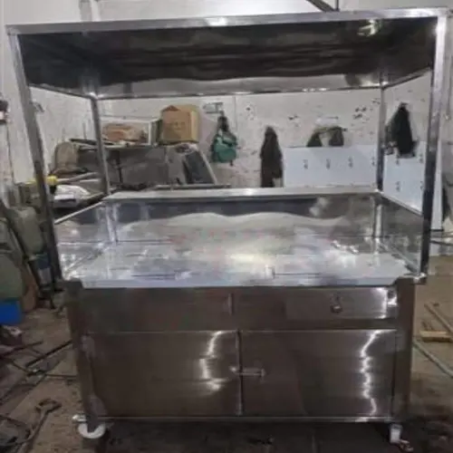 Square 1 Shelf Food Service Counter