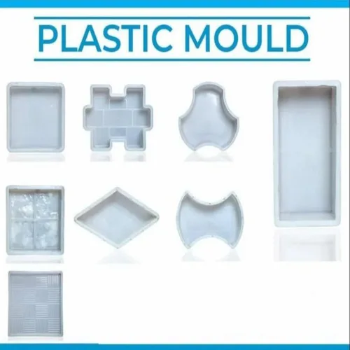 Square Silicone Plastic Tile Mould