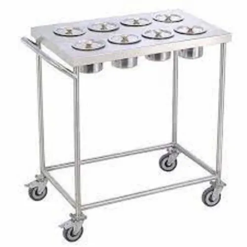 Srihari SS304 Masala Cart, 12 Compartments
