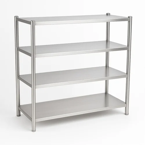 SS 4 Shelf Dish Rack