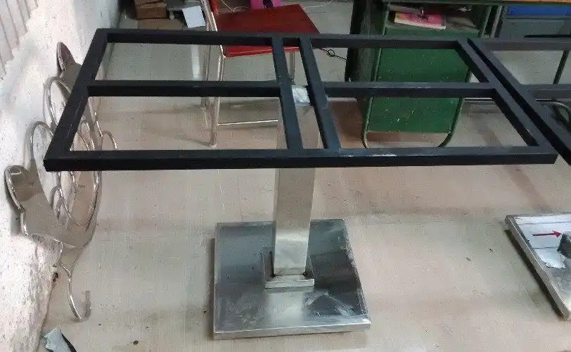 SS Glass Table