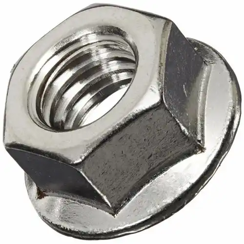 SS Hex Flange Nut, Industrial