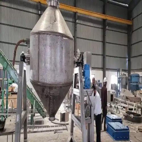 SS MS Double Cone Screw Mixer