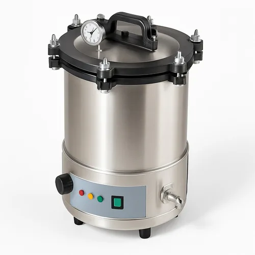 SS Single Wall Vertical Steam Sterilizer