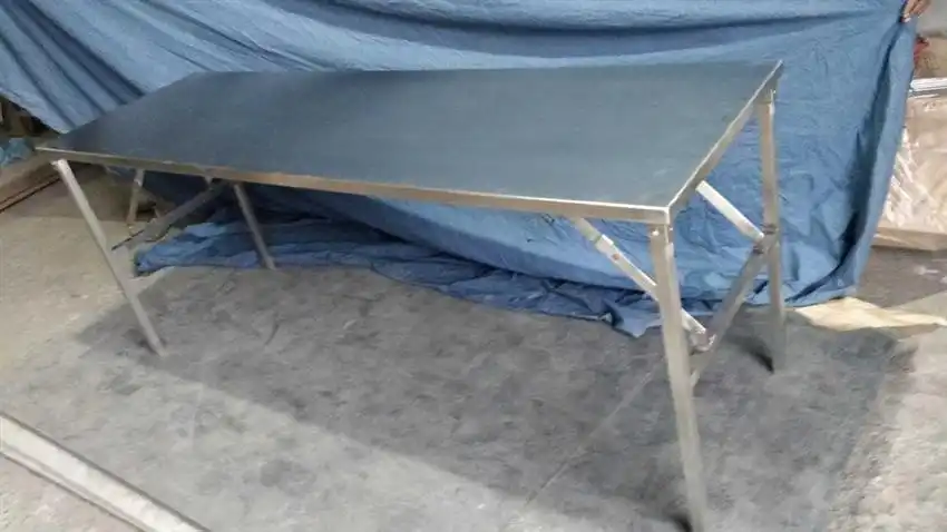 SSS Stainless Steel Folding Table 6'x1.5'x2.5'ht