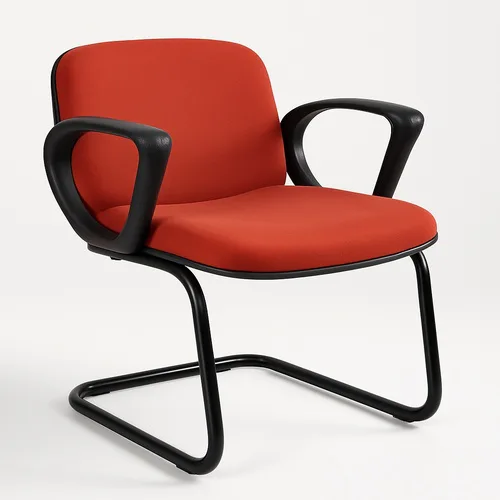 Stainless Steel 1 Seater Visitor Chair