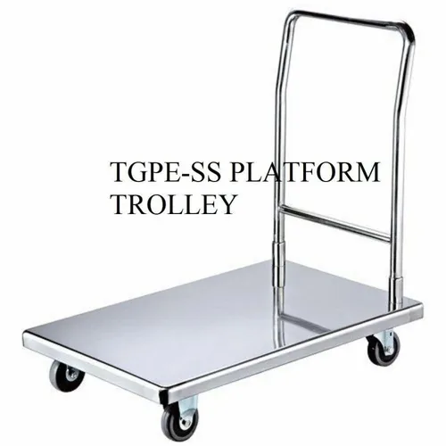 Stainless Steel Box Industrial Trolley