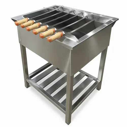 Stainless Steel Charcoal Grill