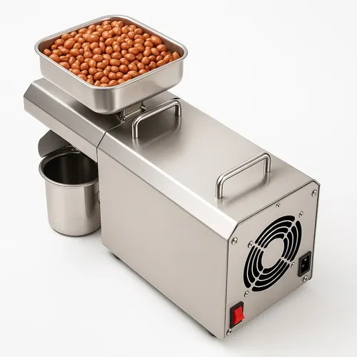 Stainless Steel Cold Pressed Coconut Oil Machine SI-702