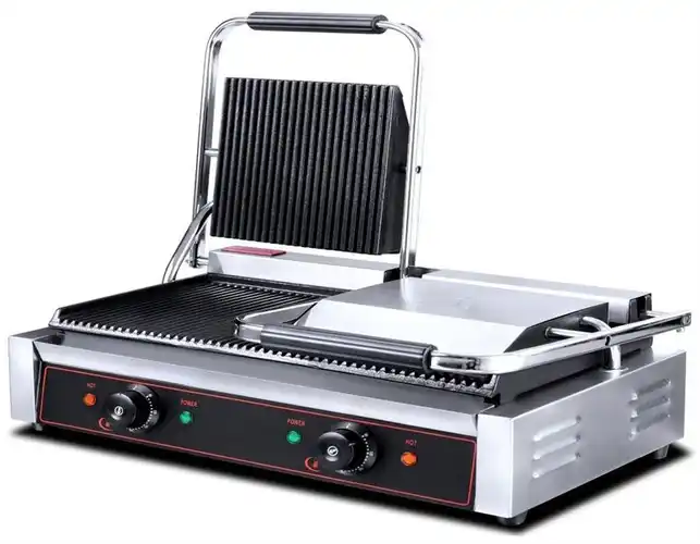 Stainless Steel Commercial Double Griller