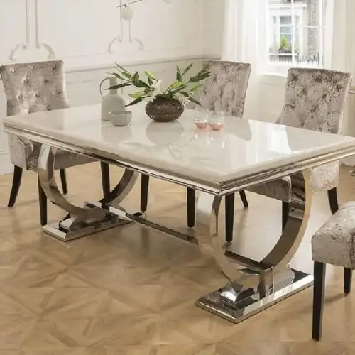 Stainless Steel Dining Table