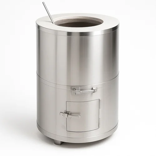Stainless Steel Drum Charcoal Tandoor