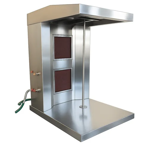 Stainless Steel Electric Shawarma Machine, 1 Burner