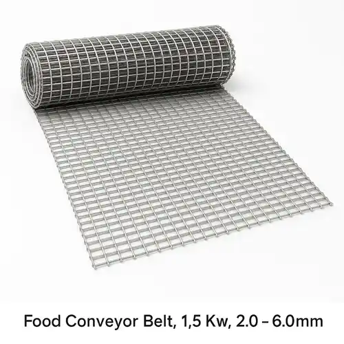 Stainless Steel Food Conveyor Machine (1.5kW)