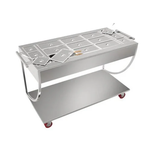 Stainless Steel Food Service Trolley