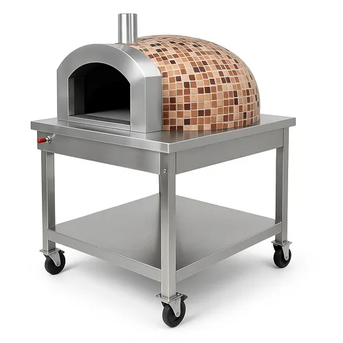 Stainless Steel Gas Pizza Oven