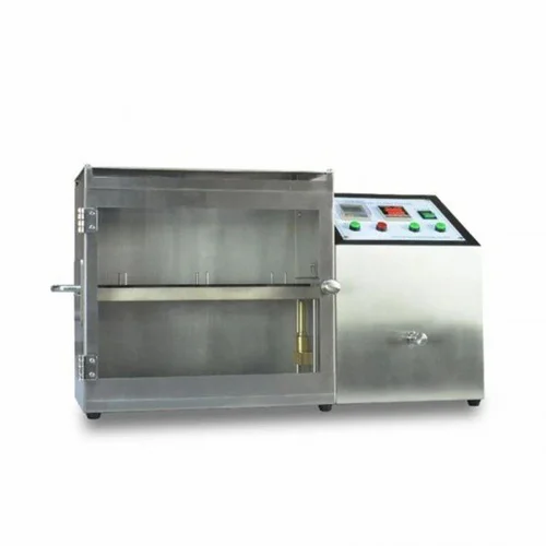 Stainless Steel Horizontal Flameability Laboratory Tester ADHFT007
