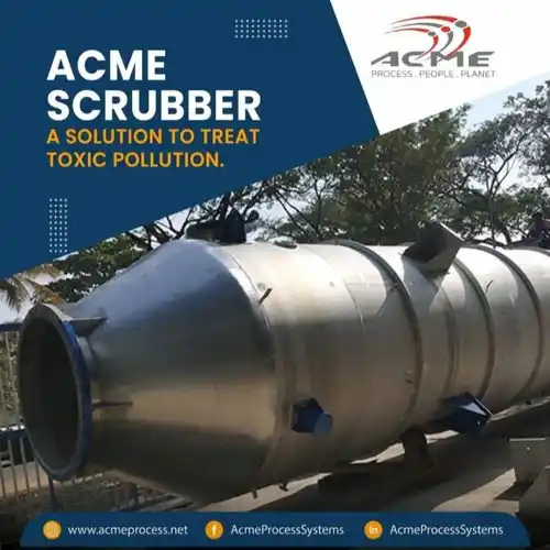 Stainless Steel Industrial Wet Scrubber