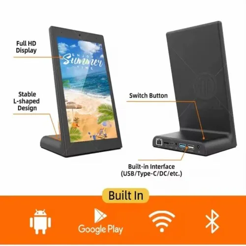 Stainless Steel LED Tabletop Signage