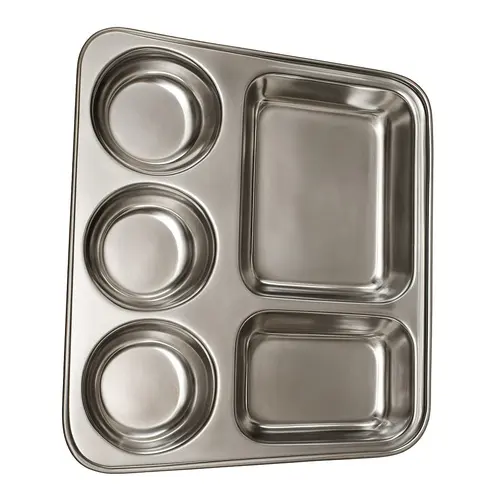 Stainless Steel Nasta Plate 10 inch