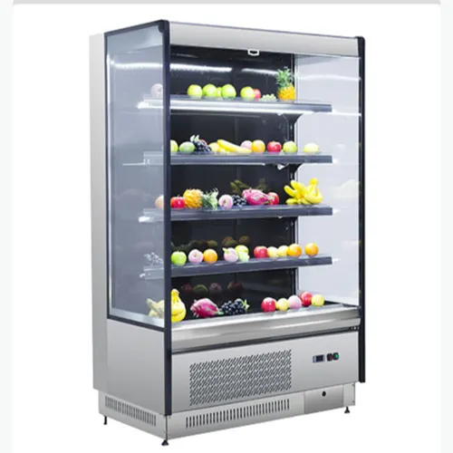 Stainless Steel Open Deck Chiller for Supermarkets
