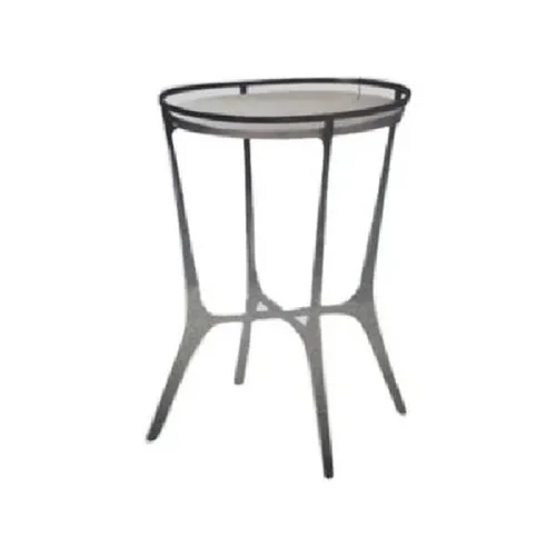 Stainless Steel Round Side Table