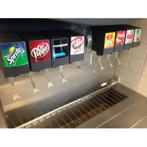 Stainless Steel Soda Fountain Dispenser 8+1