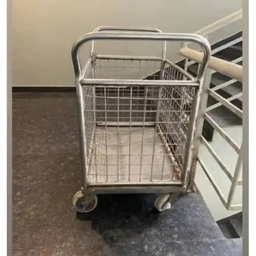 Stainless Steel Supermarket Cart