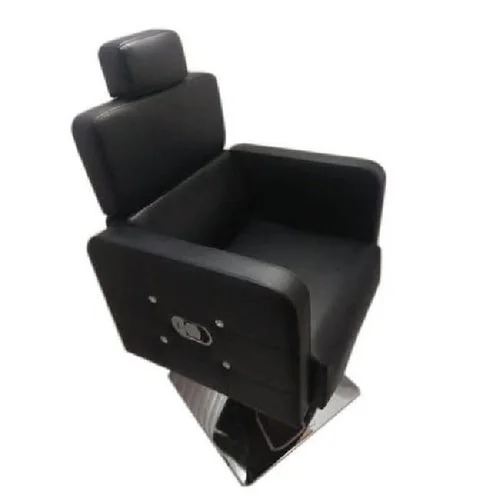 Standard Black Leather Salon Seating