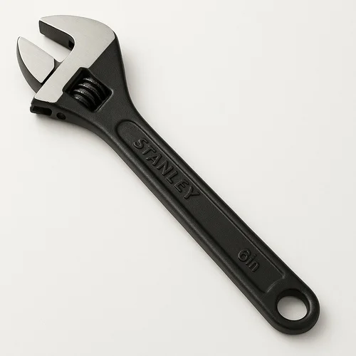 Stanley Cast Iron Adjustable Wrench Set (6 Inch)